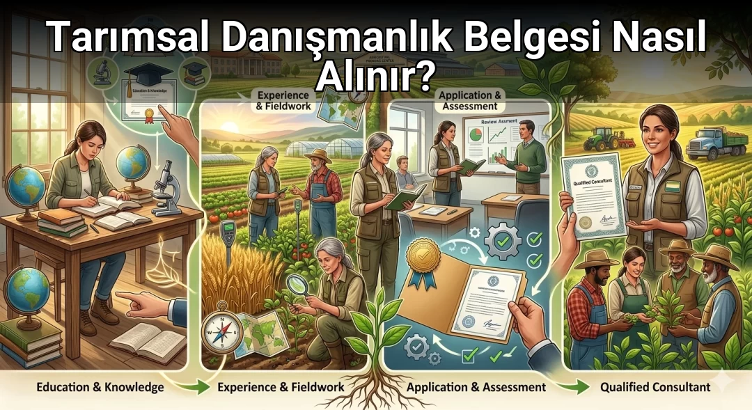 Tarımsal Danışmanlık Belgesi Nasıl Alınır?